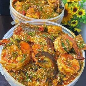 Sea food okoro and other seafood