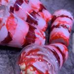 Red velvet parfait