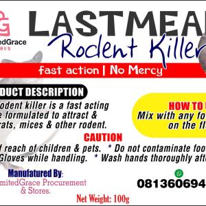 LastMeal Rat Killer Powder